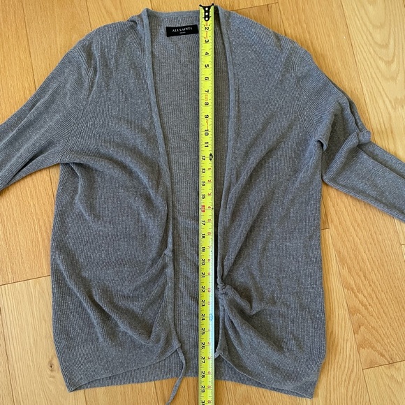 AllSaints Brown Tine Cardigan - Picture 4 of 9